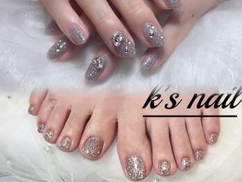 ケイズネイル 八王子(K's Nail Salon)/手と足フラッシュ