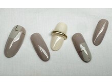 スピードネイル アンド アイ 宮交シティ店/#219【リングネイル×シンプル】