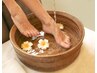 新規限定【足湯＆クリームフットケア30分＋もみほぐし60分】　6940円→6250円