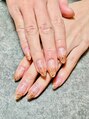 リエイトネイル(Re:eight nail) ラメグラデーション♪短いお爪長いお爪の方もお任せください