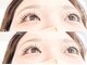 ラフィーネ(Raffine)の写真/ナチュラルで上品な仕上がり～ぱっちり存在感バツグンの目元まで自由自在☆ミ目の形を見極めて施術♪