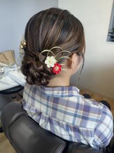 ジーニー(GeeNY)/成人式前撮りヘアセット