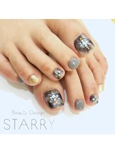 スターリー(STARRY)/フット　グレー　ストーンアート