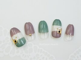 華やかなジェルネイル☆