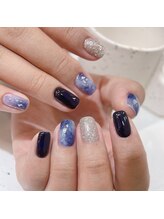 ティナ ネイルスタジオ(Tina Nail Studio)/マーブルネイル