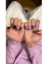 ブルーローズ(Blue rose)/men'sネイル