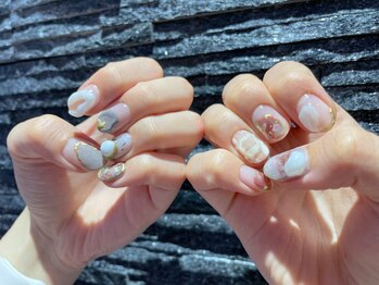 ボージュ バイ ルアナネイル(BeauJu by Luana Nail)/ぷくぷくニュアンス