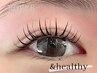 【全員】《＆healthy》　まつエクフラットラッシュ140本×まつげパーマ