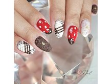 キュアネイル(Qa Nail)/バレンタインネイル☆