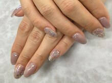 ネイルサロン シェル(Nail Salon SHELL)/ベーシック＋ちょいアート