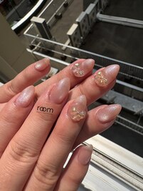 ジェルネイル×マグネットアート