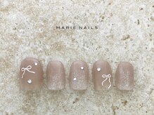 マリーネイルズ 大阪梅田店(MARIE NAILS)/新規6000円1002c ミラーフレンチ