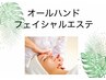 オールハンドフェイシャルエステ30分 ￥3300