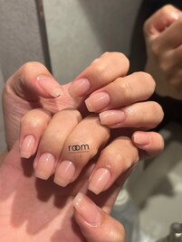 ショートネイル×ワンカラー