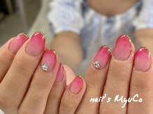 ネイルズミューコ(nail's MyuCo)/癒されイチゴネイル