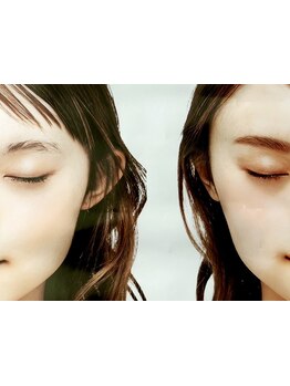 アイブロウメニューがあるサロン