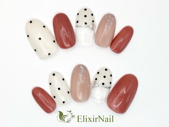 エリクサーネイル 神田(Elixir Nail)/シンプル / クーポン使用
