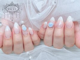 薔薇ネイル♪