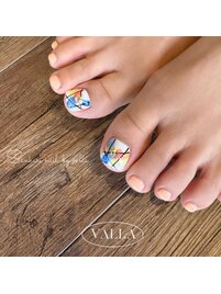 韓国発VALLANAILフットネイル