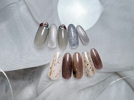 定額オフィスニュアンスネイル