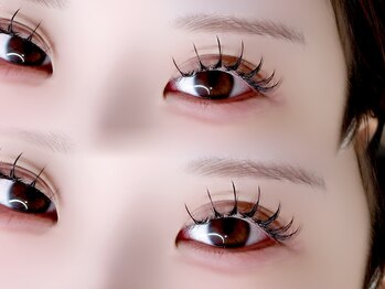 クリムアイラッシュ(crim eyelash)の写真/自まつ毛を大切にした丁寧な施術で、まつ毛の健康を守りながら美しい目元へ♪モチの良さもUP◎