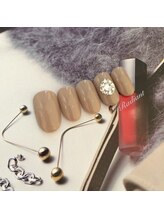 ラディアント 学芸大学(Radiant)/大人ビジューネイル