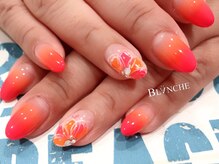 ブランシュ(BLANCHE)/手書きアート　お花