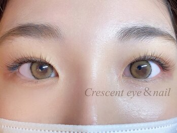 クレセント アイアンドネイル 今泉店(Crescent)/パリジェンヌ+カラーエクステ