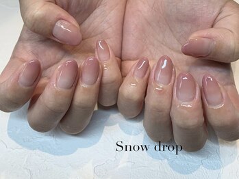 スノー ドロップ(Snow drop)/グラデーション