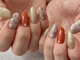 ツイードネイル