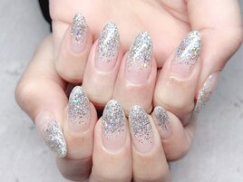 ラメグラデーション