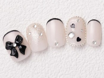 アイネイルズ 大宮店(Ｉ nails)/リボンワンホン