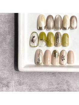 グラフネイル(graph nail)/ニュアンスネイル