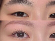 アンフルール 福岡天神店(Une fleur)/【ラッシュリフト×アイブロウ】