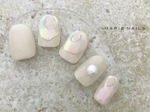マリーネイルズ 大阪梅田店(MARIE NAILS)/新規様6600円0807f くすみカラー