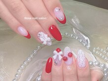 ローズ(Rose)の雰囲気（美フォルムでシンプルネイルも艶感UP◎◇）