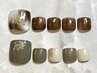 【季節のフットネイル★シンプルデザイン】オフ込6000円★