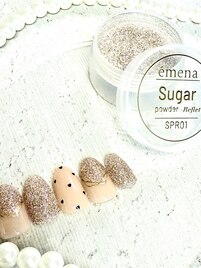 ラメニュアンスネイル