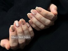 メルシー(Merci)/マグネット&韓国キラキラネイル