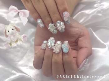 ルルシアン 代々木(luluchien)/パステルにホワイトミラー♪