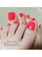 ラナンキュラス(Ranunculus)/元気！Foot☆Nail