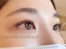 クレセント アイアンドネイル 今泉店(Crescent)/パリジェンヌ+カラーエクステ