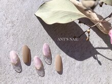 アンツ ネイル バイ サザンリゾート 茅ヶ崎店(ANT'S NAIL by Southern Resort)/ニュアンスフレンチ×ミラー★