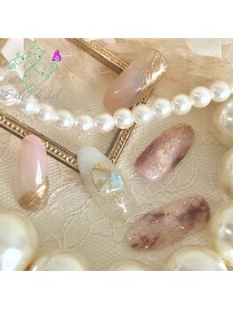 サロンドシエル(salon de ciel)/7月定額ネイル9790円