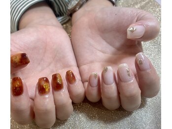 キャッツアイ東京 新宿店(Cat's eye TOKYO)/べっこうニュアンス