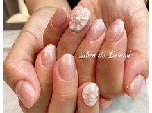 サロン ドゥ ル シエル(salon de Le ciel)/ぷっくりお花nail