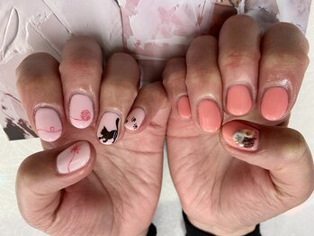 ネイル サロン ヴェレッド(Nail Salon VERED)/猫アート
