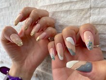 ボージュ バイ ルアナネイル(BeauJu by Luana Nail)/アシンメトリー