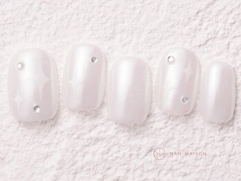 ネイルメゾン 新宿店(NAIL MAISON)/オーロラジュエル￥6,800