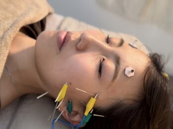 ハリサロンドオフ 心斎橋店(hari salon de off)の写真/【身体の内側からキレイを引き出す】お顔だけの施術ではありません！完全個室のプライベート空間◆